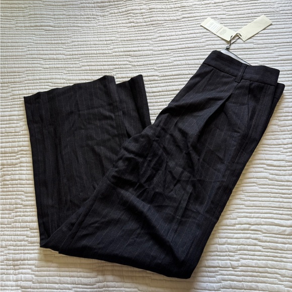 ME+EM Navy Wide-Leg Pants - Picture 10 of 11